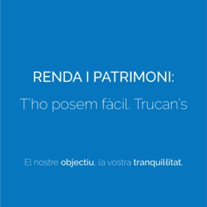 renda i patrimoni